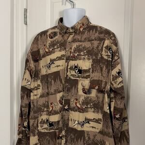 Outdoor Life Men's100%COTTON Hunting Shooting Shirt 2xl Outdoorsy